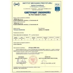 Klamko-gałka GERDA TD 100/90 B-ORIENT oliwka