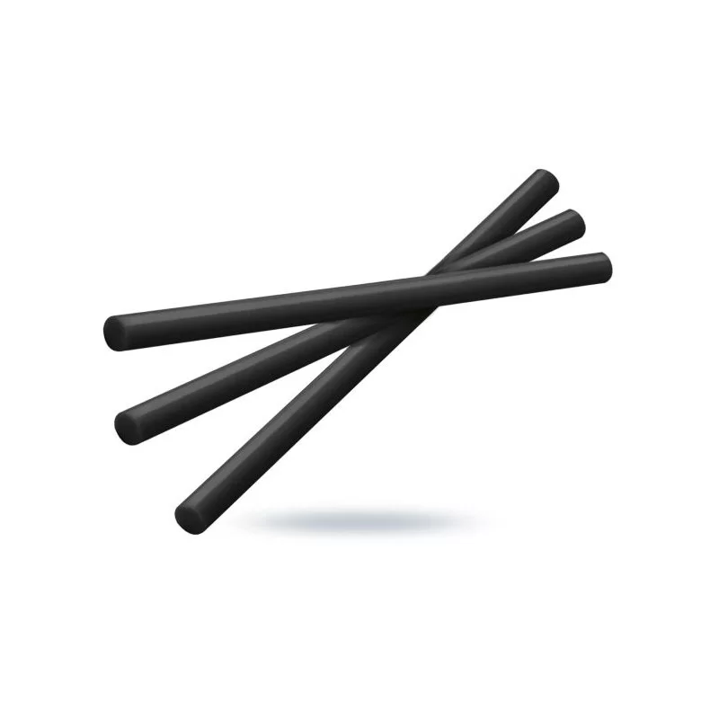 Wkłady klejowe fi 11x200mm CZARNY K0500 (250)