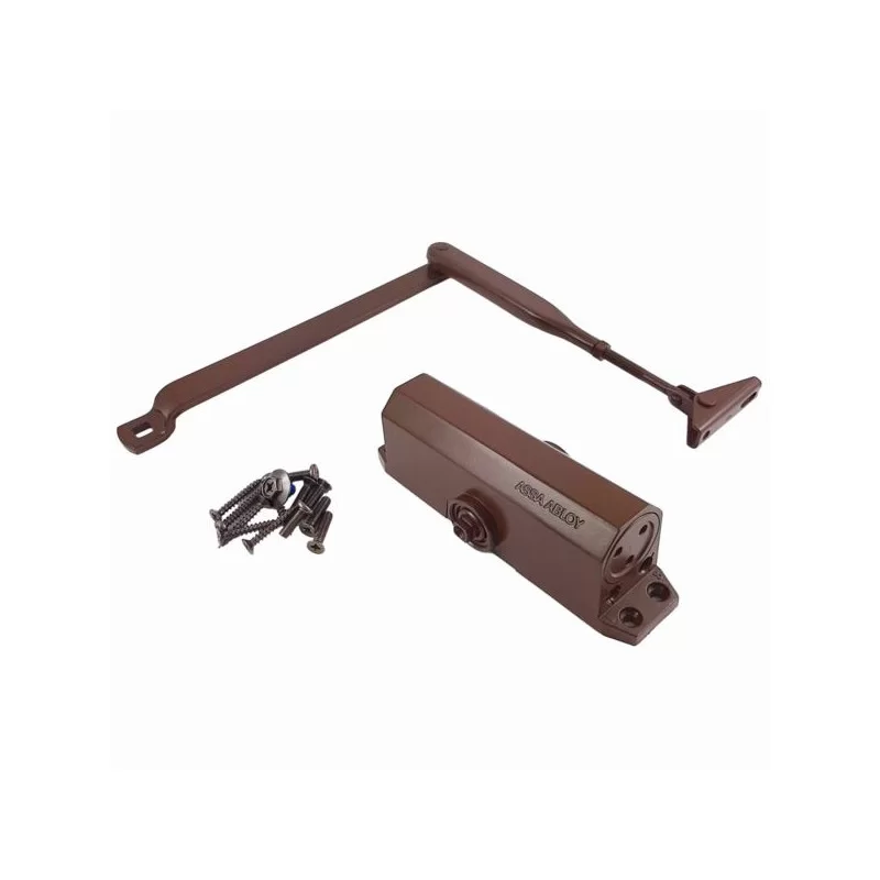 Samozamykacz DC110 (40-80kg) brąz ASSA ABLOY