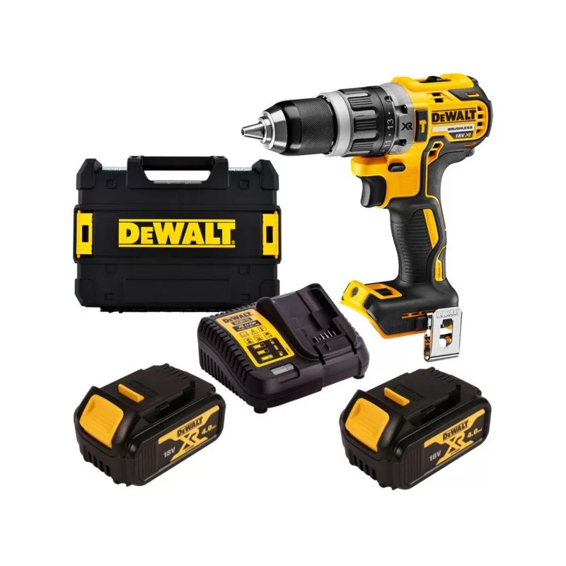 Wkrętarka DEWALT DCD796M2 udar 18V 2x4Ah 70N BL