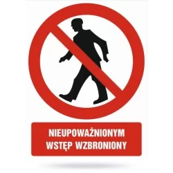 Tabl  Nieupoważnionym wstęp...