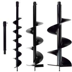 Świder spalinowy(2os)+ wiertło+ adapter50cm(1/4)