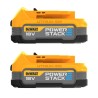 2 akumulatory 18V Li-Ion Powerstack 1,7Ah DeWALT