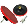 Euro dysk 125mm z rzepem M14 + trzpień  cienki