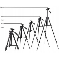 Statyw do lasera telefonu aparatu 32-100cm 1/4"