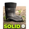 Buty gumofilce REIS BF-PCV SOLID 42 ocieplane wodoodporne czarne