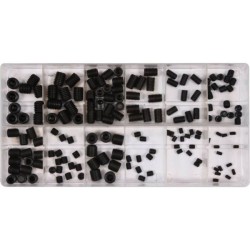 Zestaw 160 śrub imbusowych bez łba YATO YT-06777