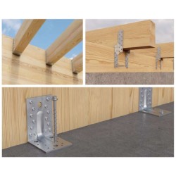 Wkręt do łączników ciesielskich Wkręt-Met WKLC-50060-B 5.0x60mm TX20 250 szt.