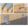 Wkręt do łączników ciesielskich Wkręt-Met WKLC-50060-B 5.0x60mm TX20 250 szt.
