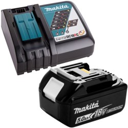 Dmuchawa / odkurzacz akumulatorowy Makita DUB186RT LXT 18V 1x5Ah 3 biegi