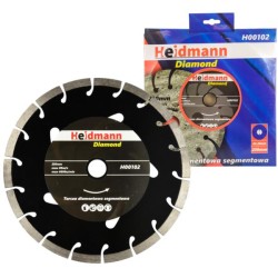 Tarcza diamentowa segment 230x22,2x10  HEIDMANN