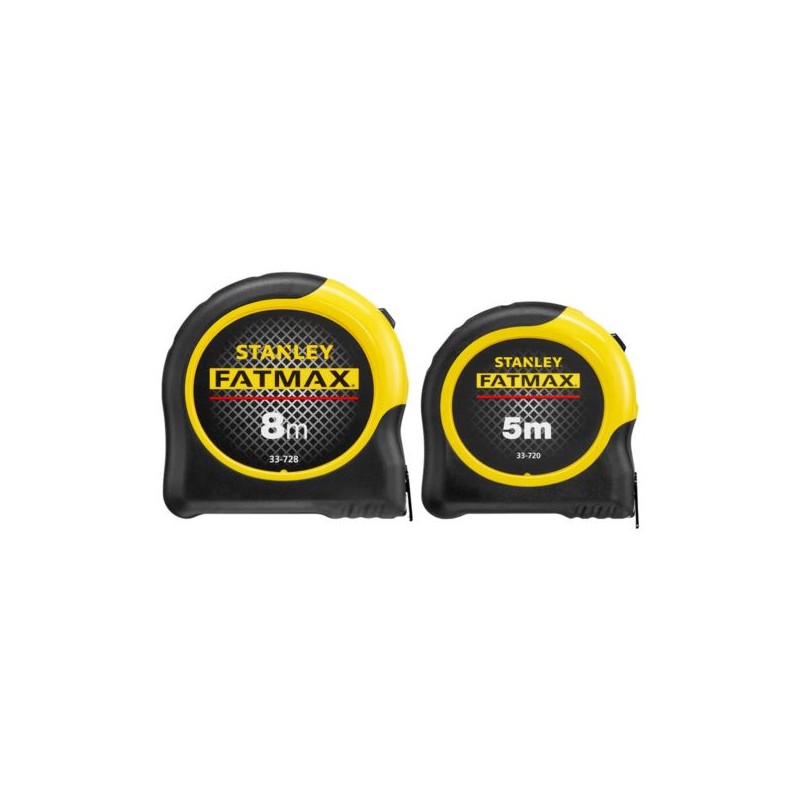 Zestaw miara zwijana 5mb i 8mb x32mm STANLEY FATMAX FMHT31725-0 BLADEARMOR
