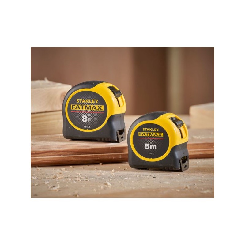 Zestaw miara zwijana 5mb i 8mb x32mm STANLEY FATMAX FMHT31725-0 BLADEARMOR